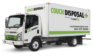 Couch Disposal Plus Company Truck